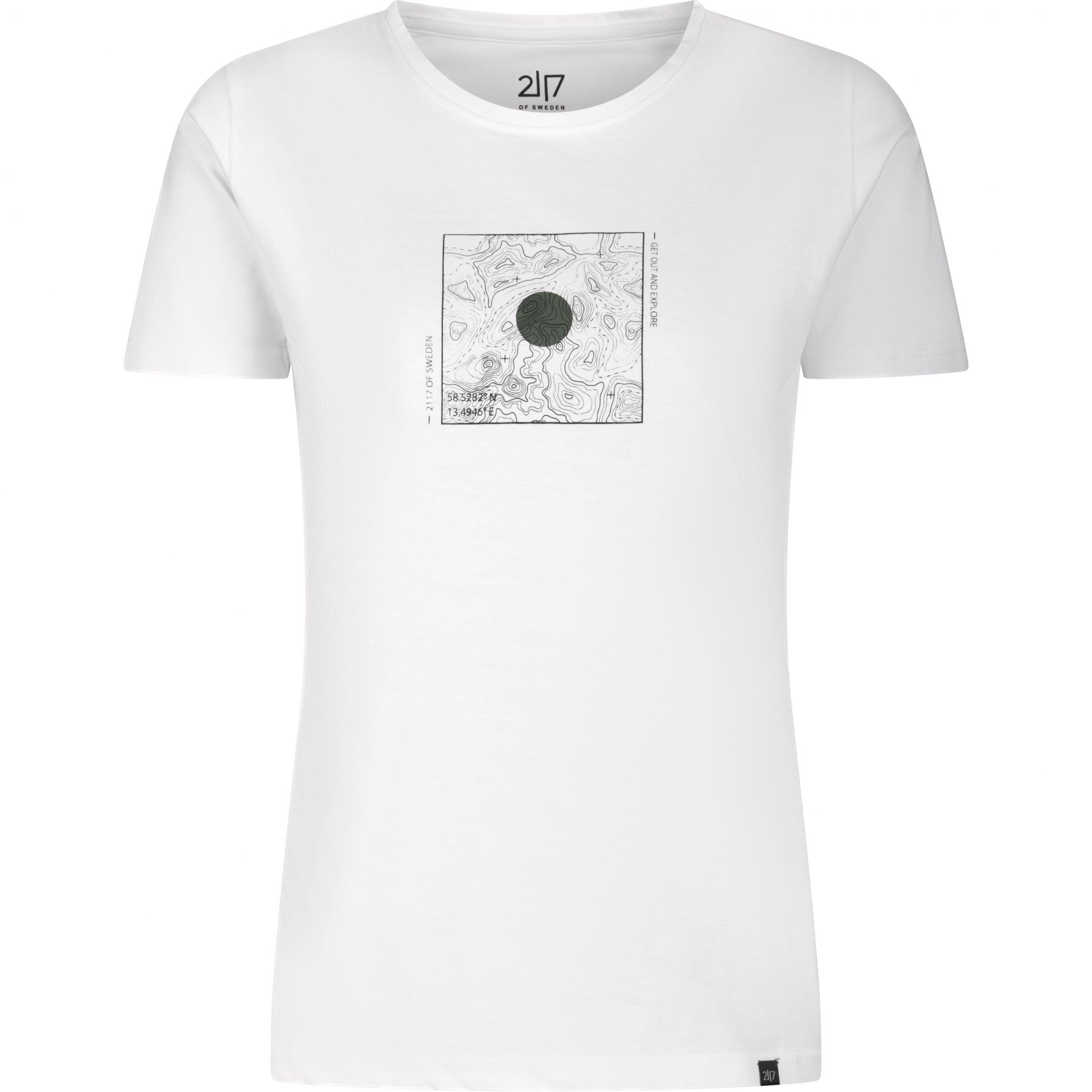 2117 of Sweden Apelviken, T-Shirt, Damen, weiß