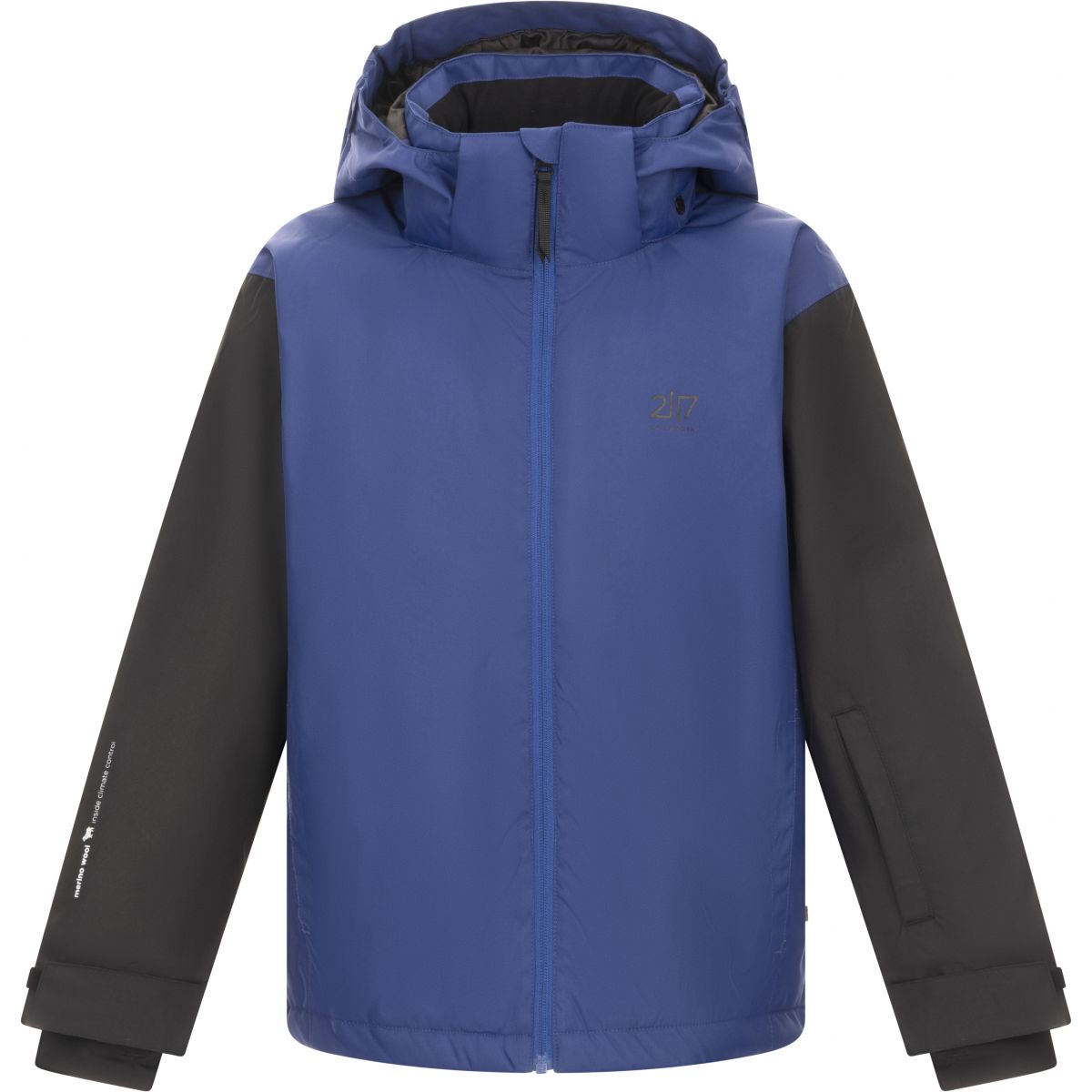 2117 of Sweden Borgvik, Skijacke, Junior, blau — 2