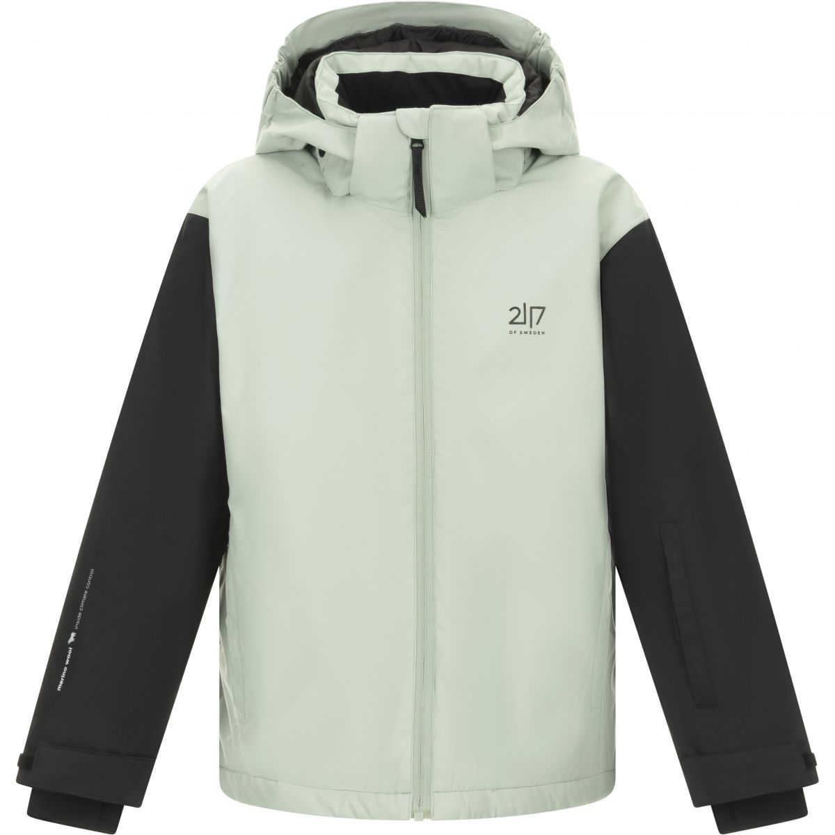 2117 of Sweden Borgvik, Skijacke, Junior, grün — 2