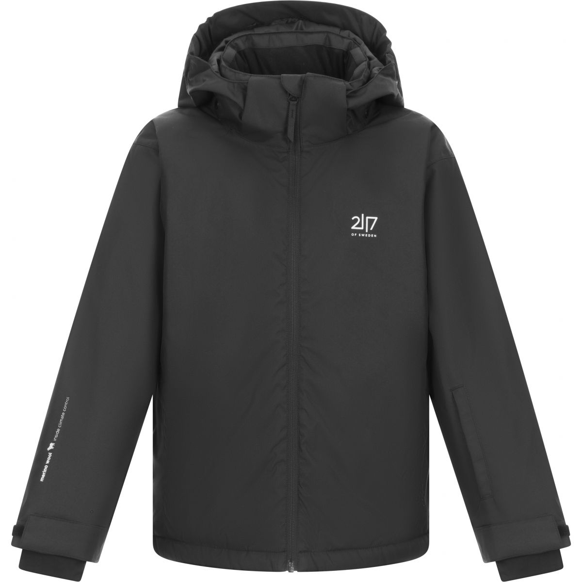 2117 of Sweden Borgvik, Skijacke, Junior, schwarz — 2