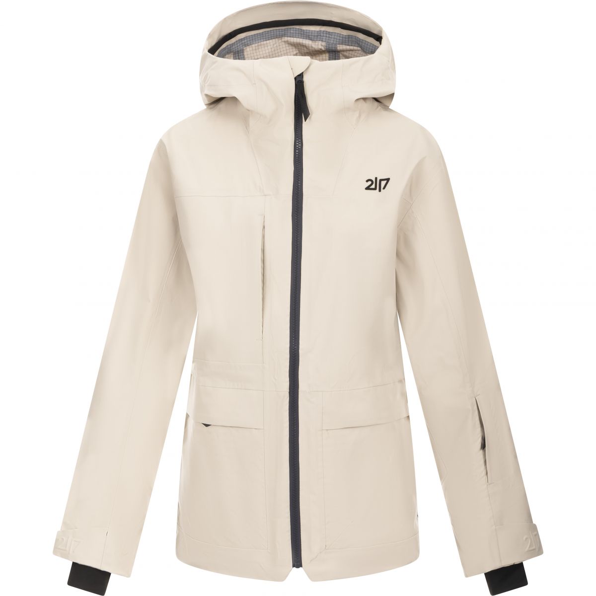 2117 of Sweden Dartsel 3l, Hardshelljacke, Damen, beige — 2