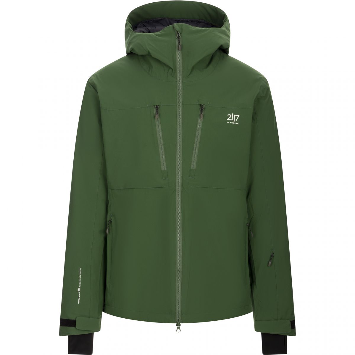 2117 of Sweden Grubban, Skijacke, Herren, grün — 2