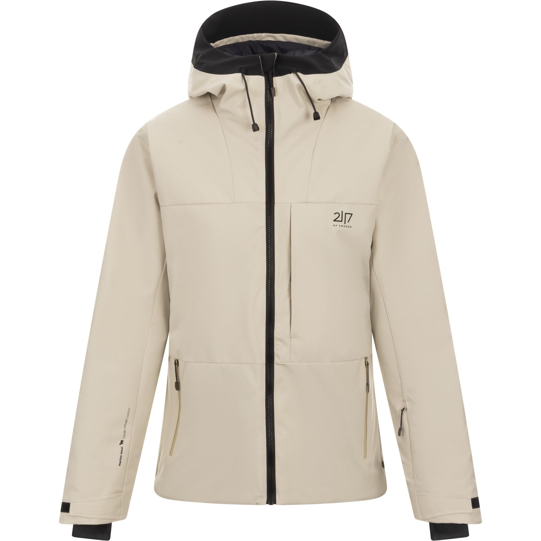 2117 of Sweden Humla, Skijacke, Damen, beige