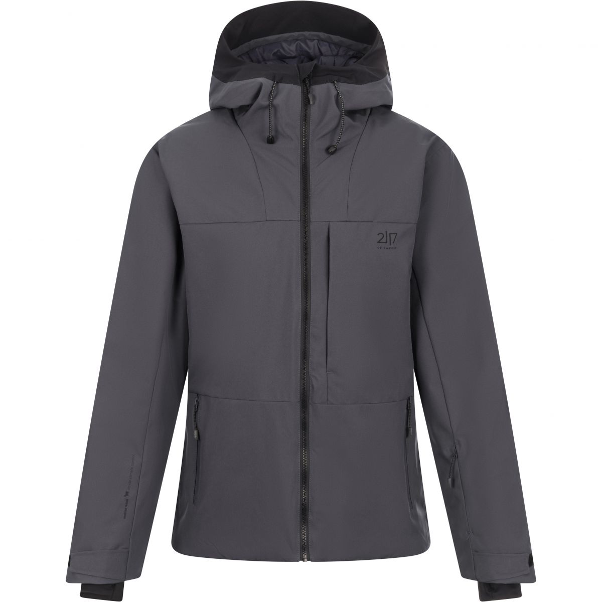 2117 of Sweden Humla, Skijacke, Damen, grau — 2