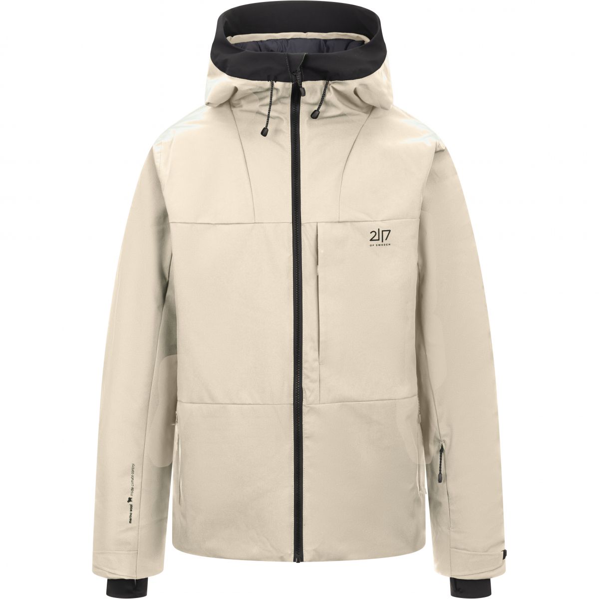 2117 of Sweden Humla, Skijacke, Herren, beige — 2