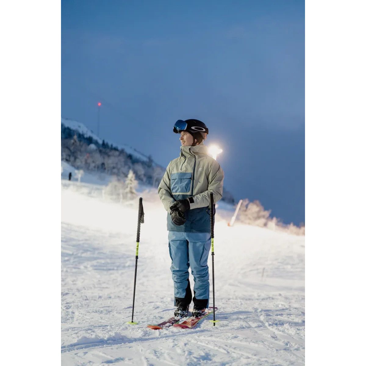 2117 of Sweden Krasse, Skihose, Herren, blau — 2