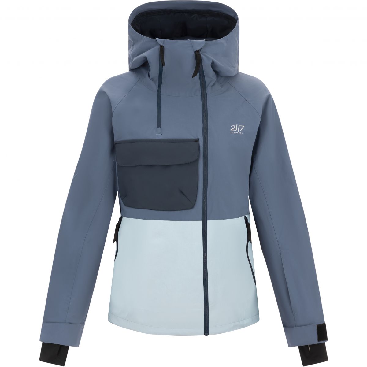 2117 of Sweden Krasse, Skijacke, Damen, blau — 2
