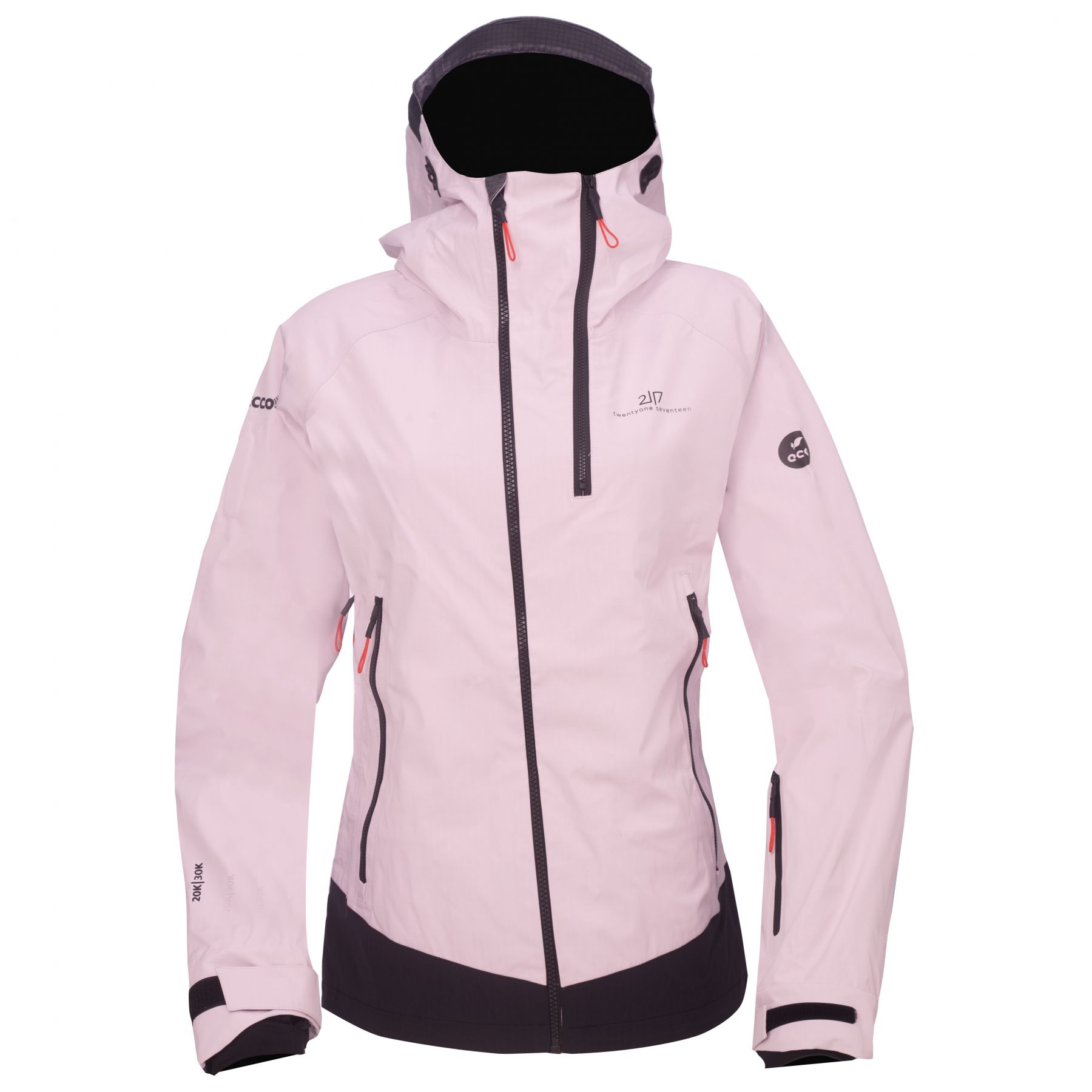 2117 of Sweden Kuolpa, Shelljacke, Damen, rosa