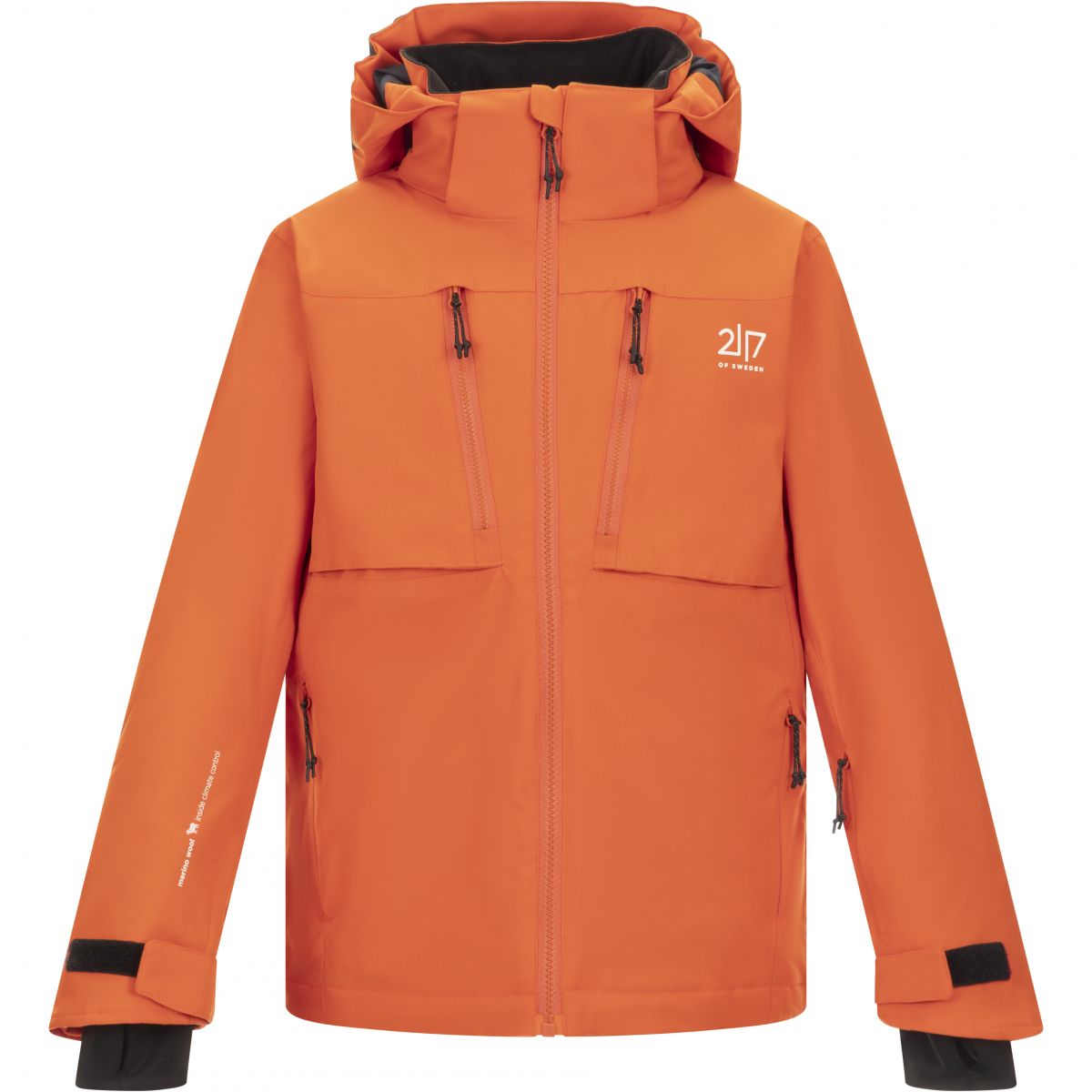 2117 of Sweden Lillpite, Skijacke, Junior, orange — 2