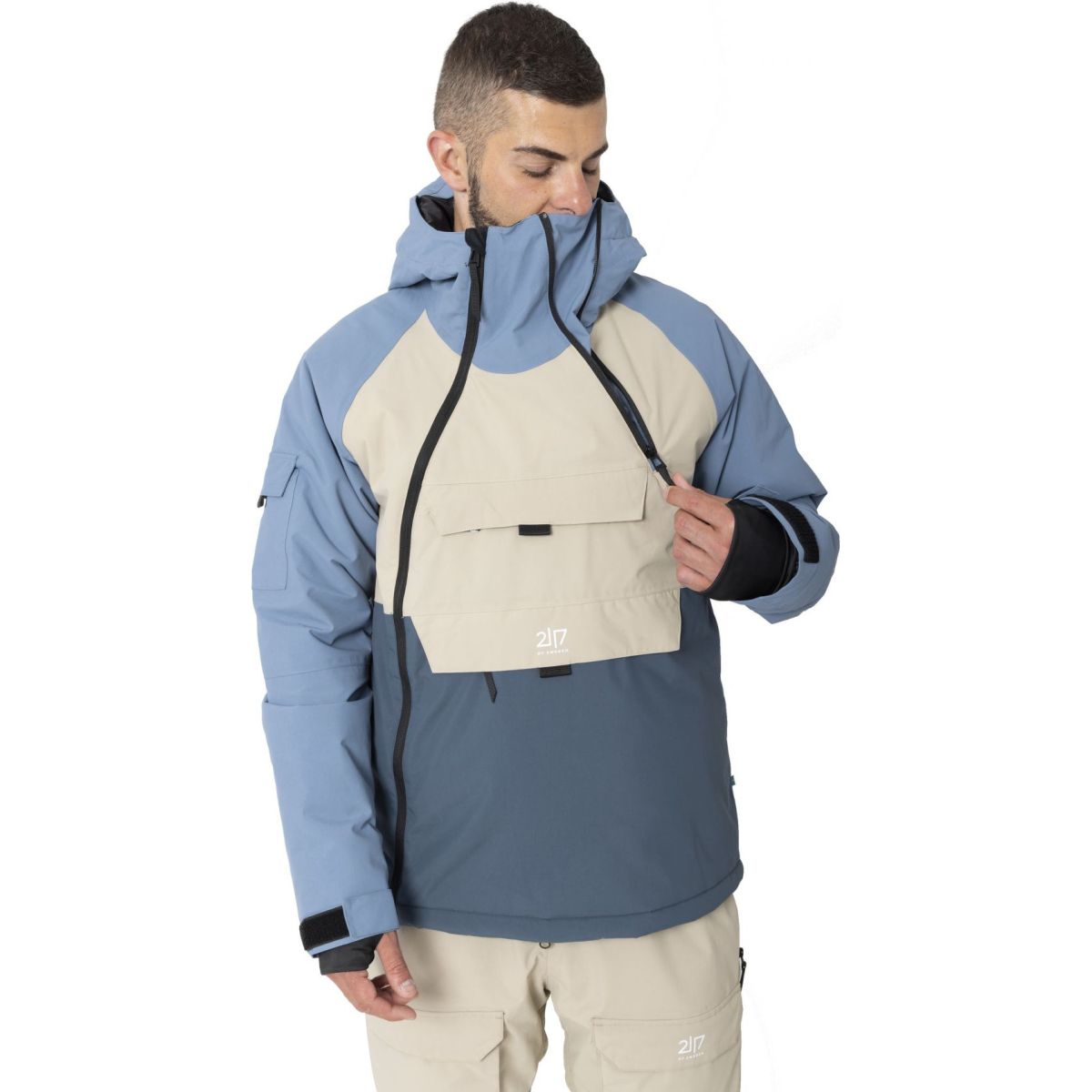 2117 of Sweden Nelkerim, Skijacke, Herren, blau — 2