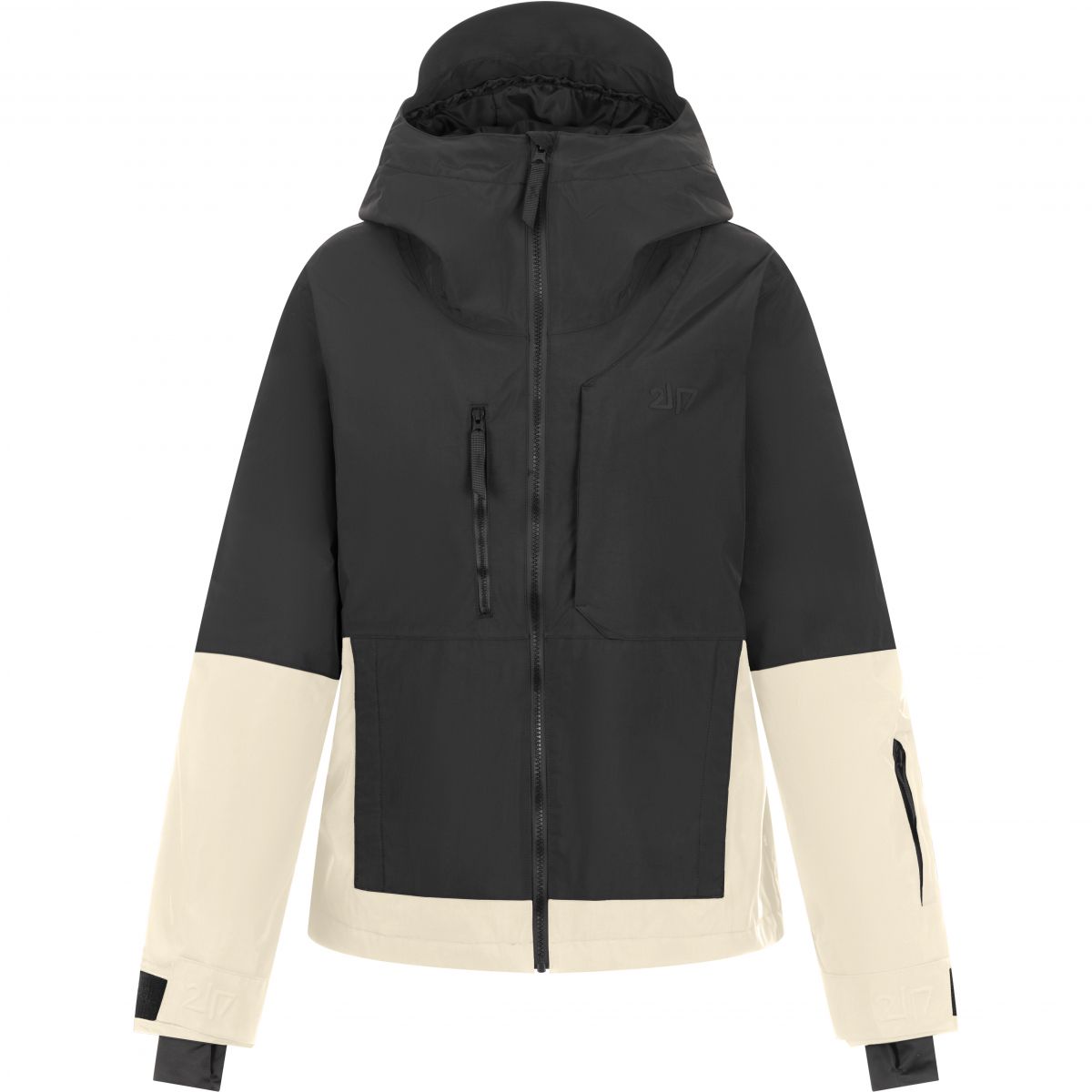2117 of Sweden Norrdal, Skijacke, Damen, beige/schwarz — 2