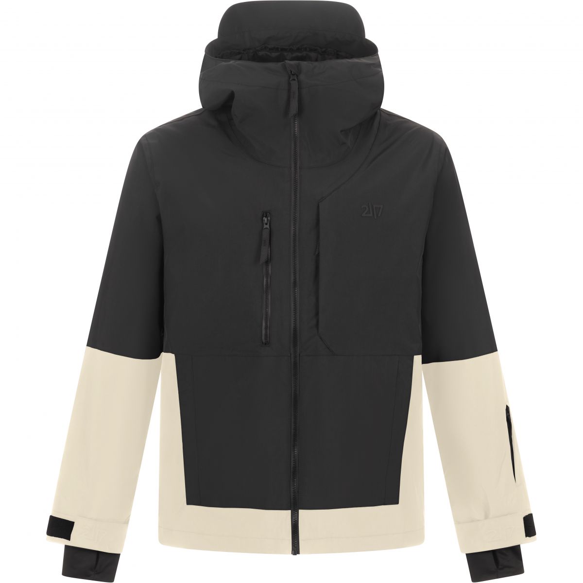 2117 of Sweden Norrdal, Skijacke, Herren, schwarz/beige — 2