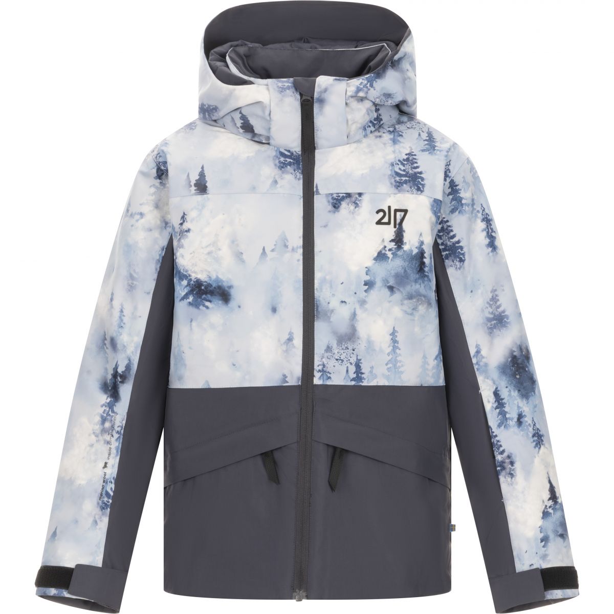 2117 of Sweden Ottebol, Skijacke, Junior, grau — 2