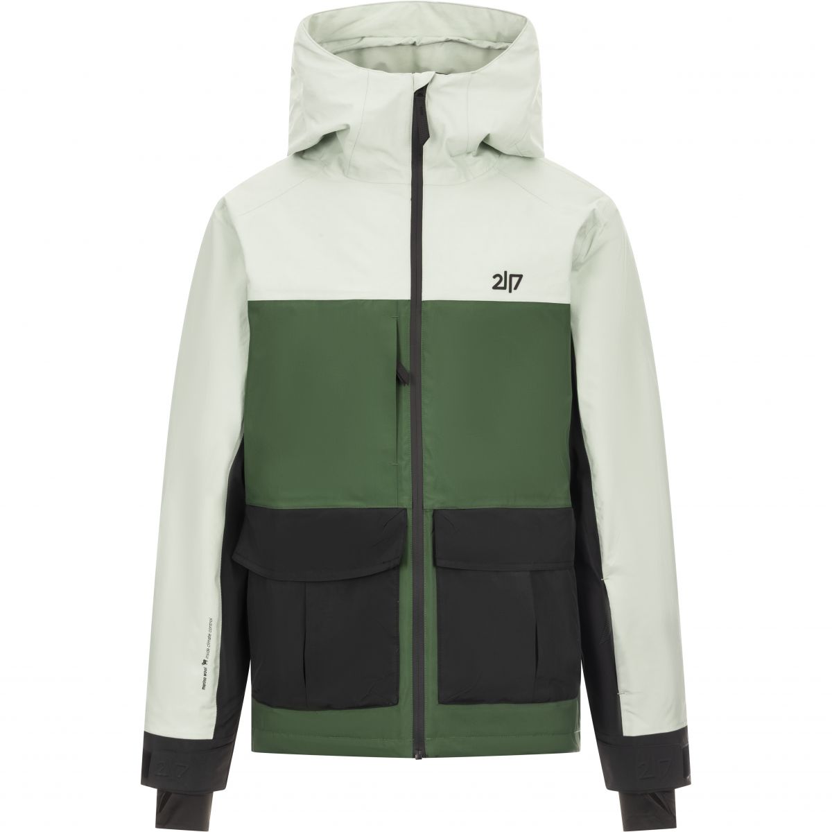 2117 of Sweden Sillerud, Skijacke, Herren, grün — 2