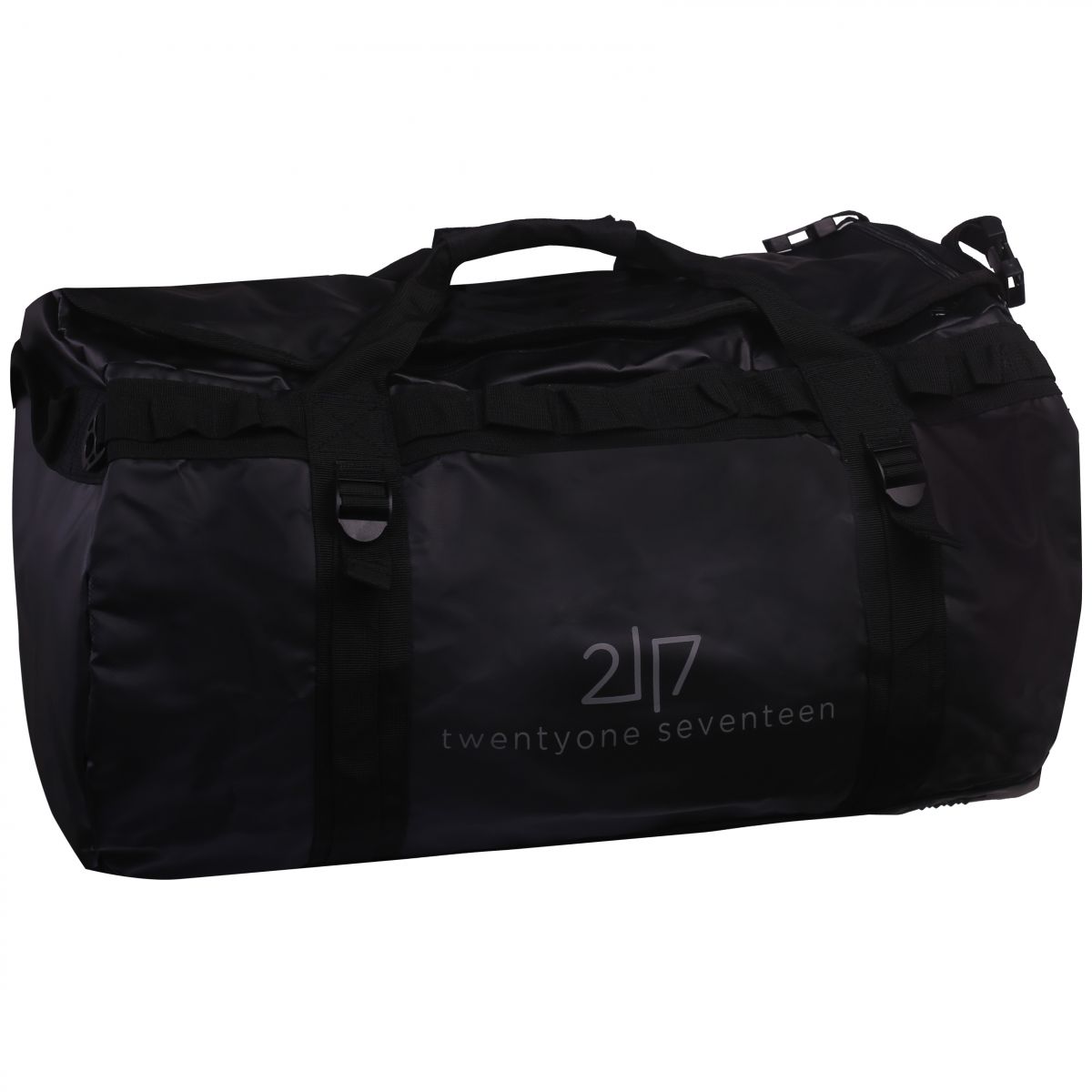 2117 of Sweden Tarpaulin Duffel Bag, 87L, schwarz — 2