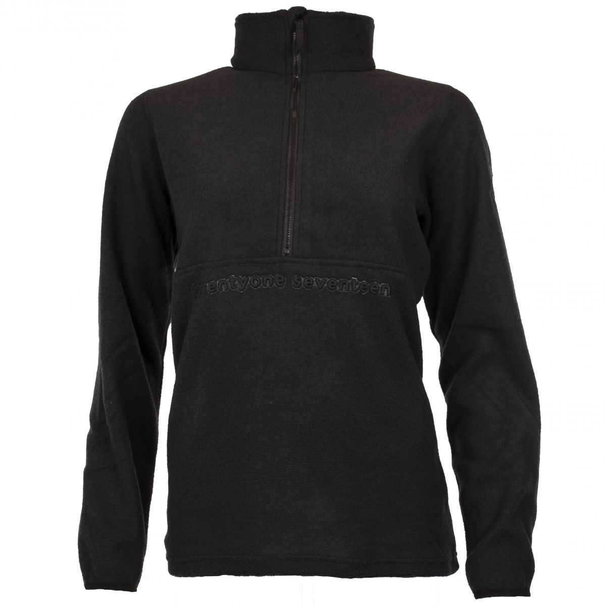 2117 of Sweden Trollebo, Fleecepullover, Damen, schwarz — 2