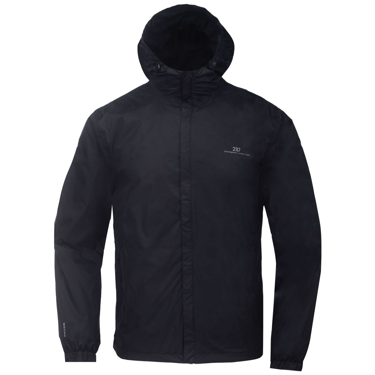 2117 of Sweden Viskafors, Regenjacke, Herren, schwarz — 2