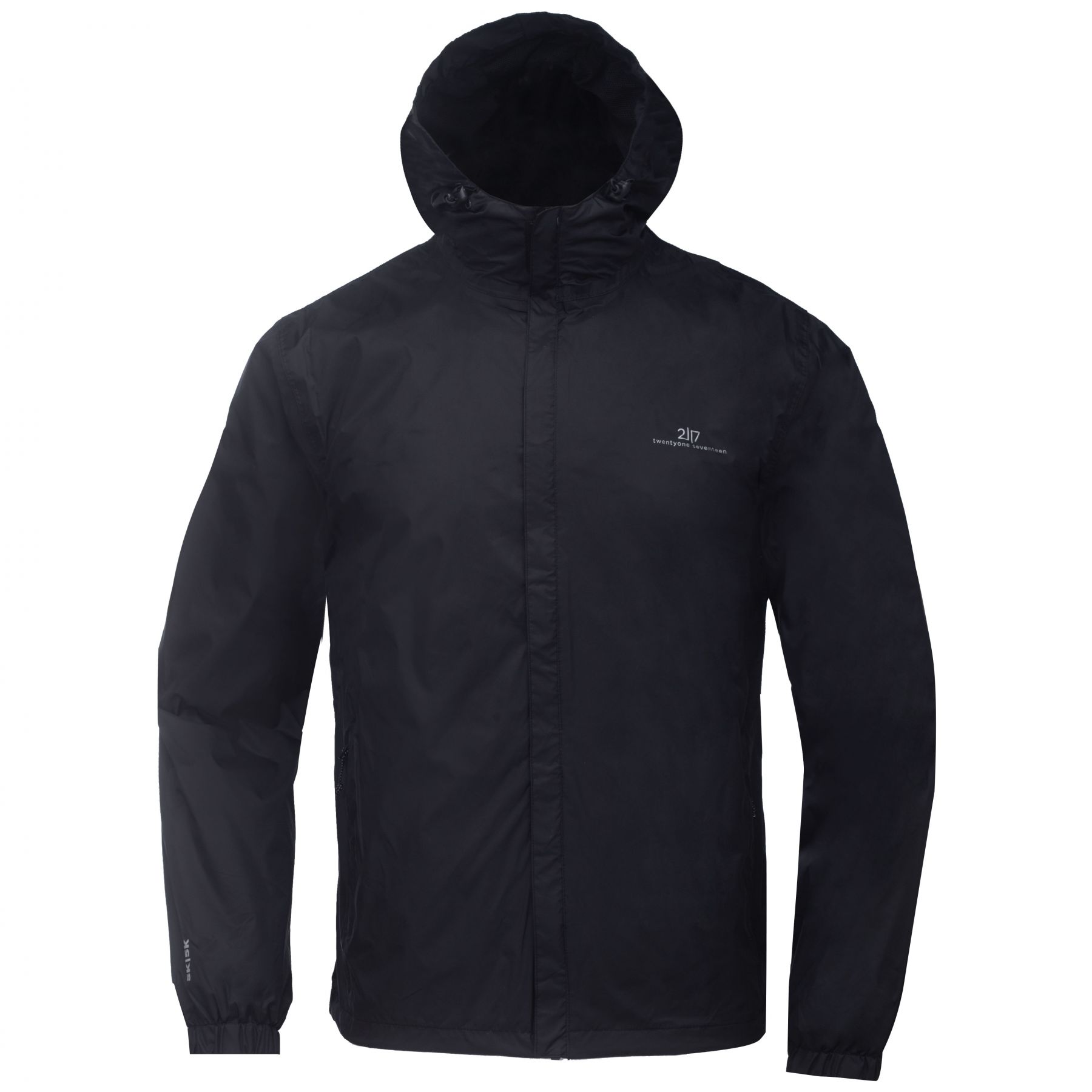2117 of Sweden Viskafors, Regenjacke, Herren, schwarz