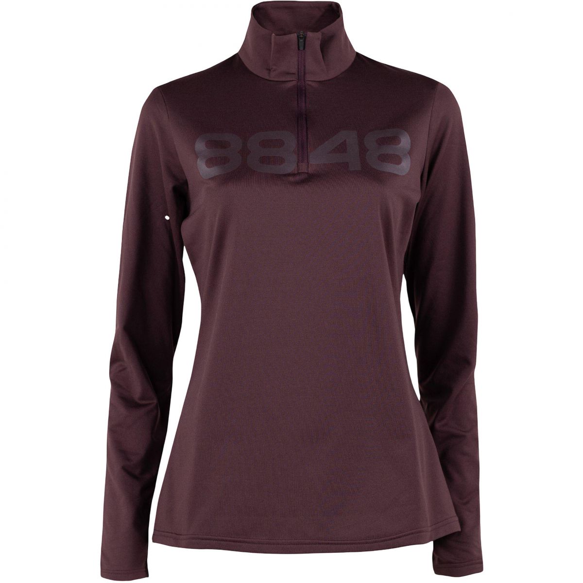 8848 Altitude Fairlee 1/2 Zip, Fleecejacke, Damen, Bordeaux — 2