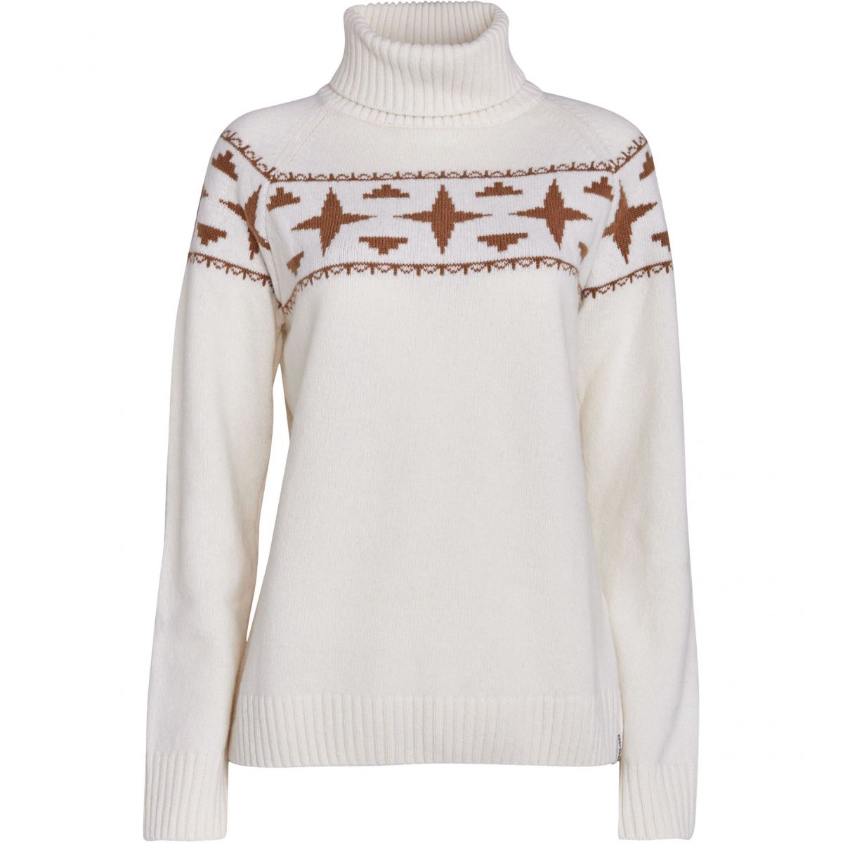 8848 Altitude Sage Wool Rollneck, Damen, weiß — 2