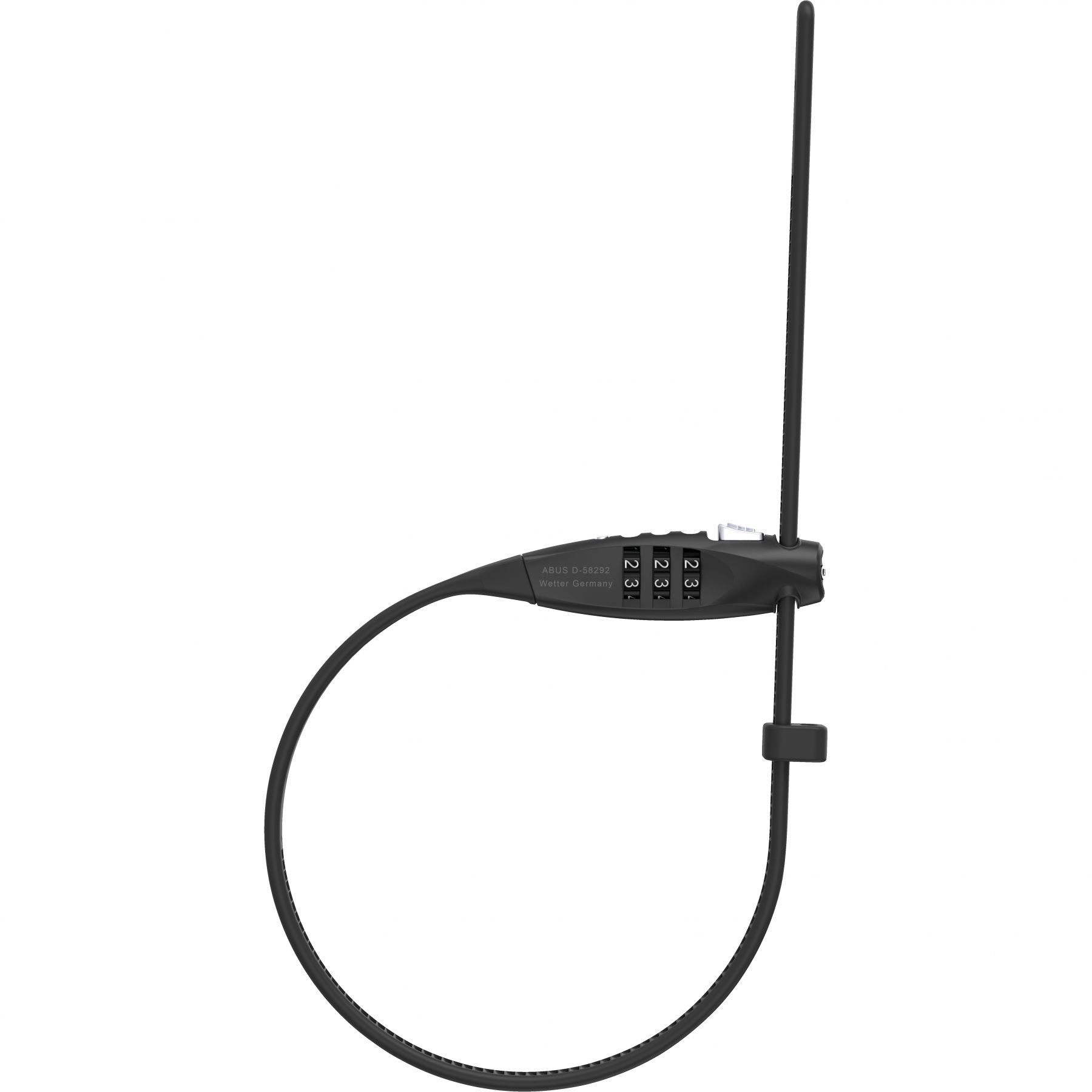 Abus Combiflex™ TravelGuard, Kabelschloss, schwarz