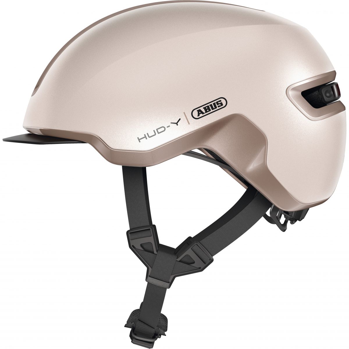 Abus Hud-Y, Fahrradhelm, gold — 2