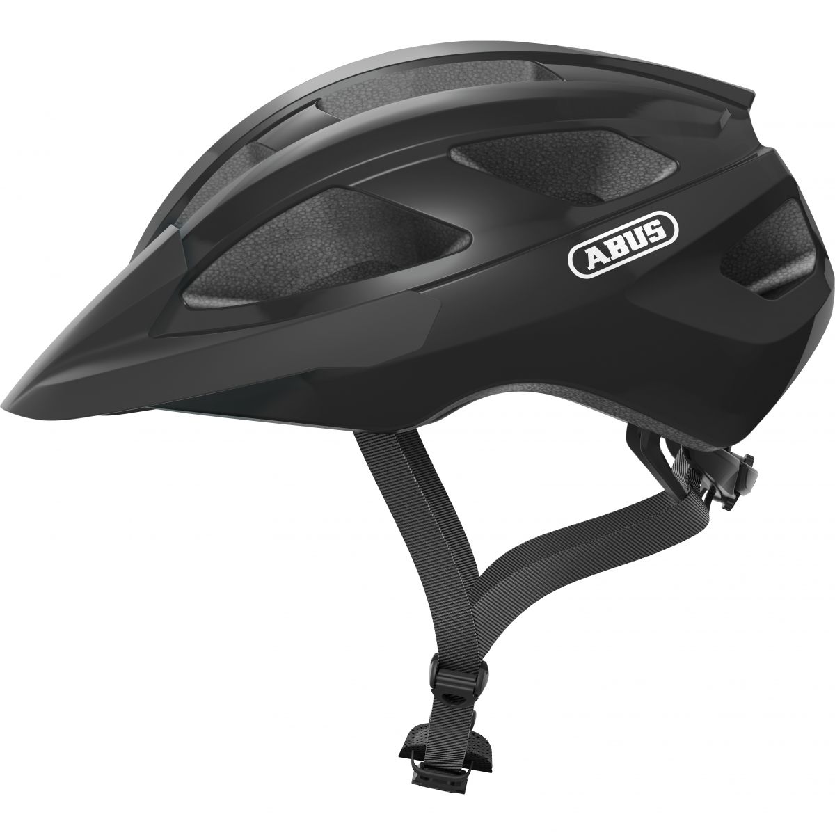Abus Macator, Fahrradhelm, shiny velvet black — 2