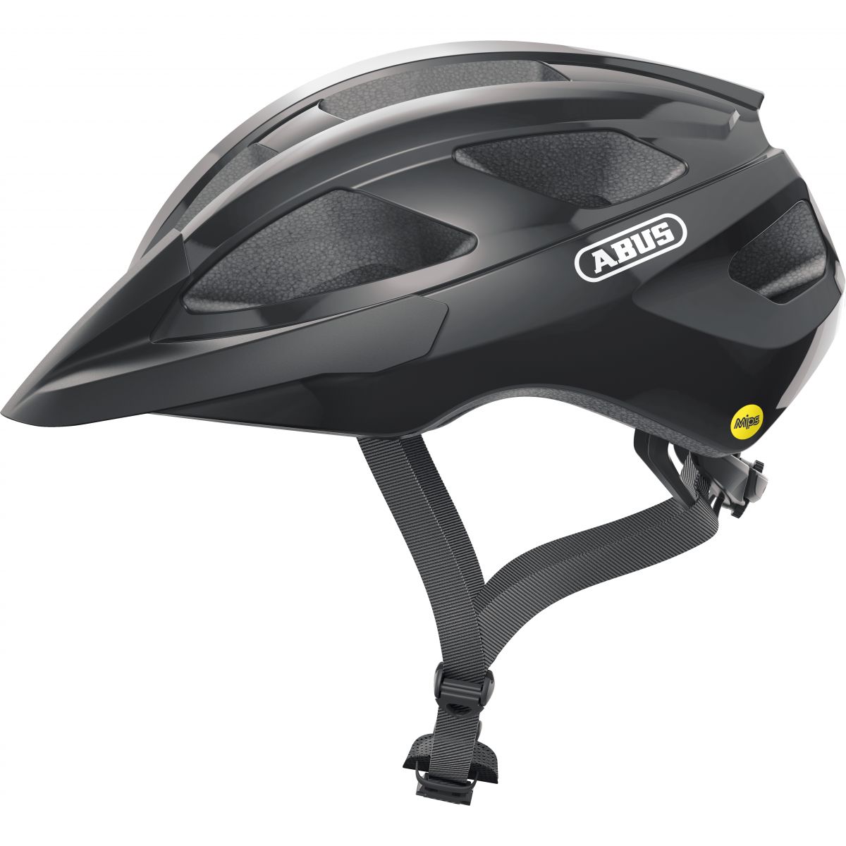 Abus Macator MIPS, Fahrradhelm, schwarz — 2