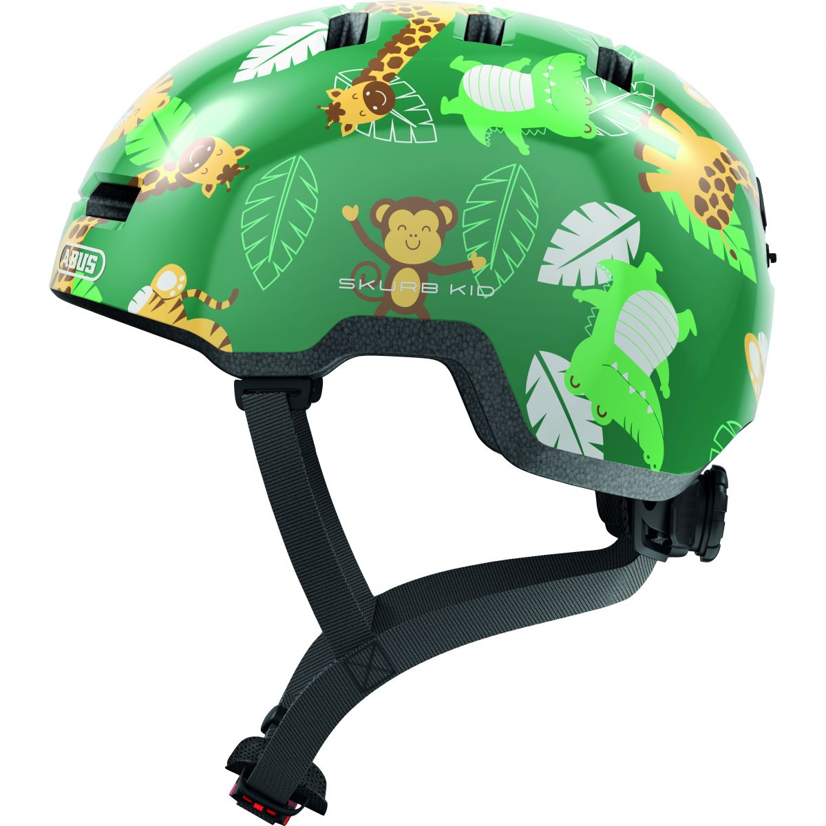 ABUS Skurb Kid, Fahrradhelm, Junior, grün — 2