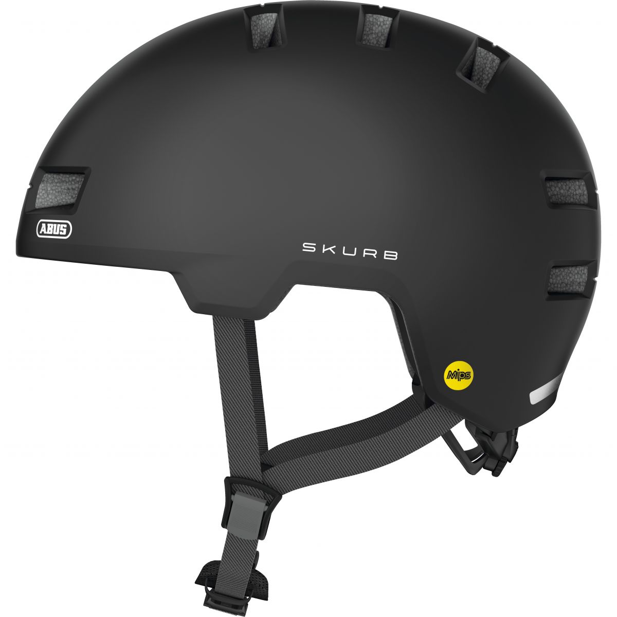 Abus Skurb MIPS, Fahrradhelm, matt schwarz — 2