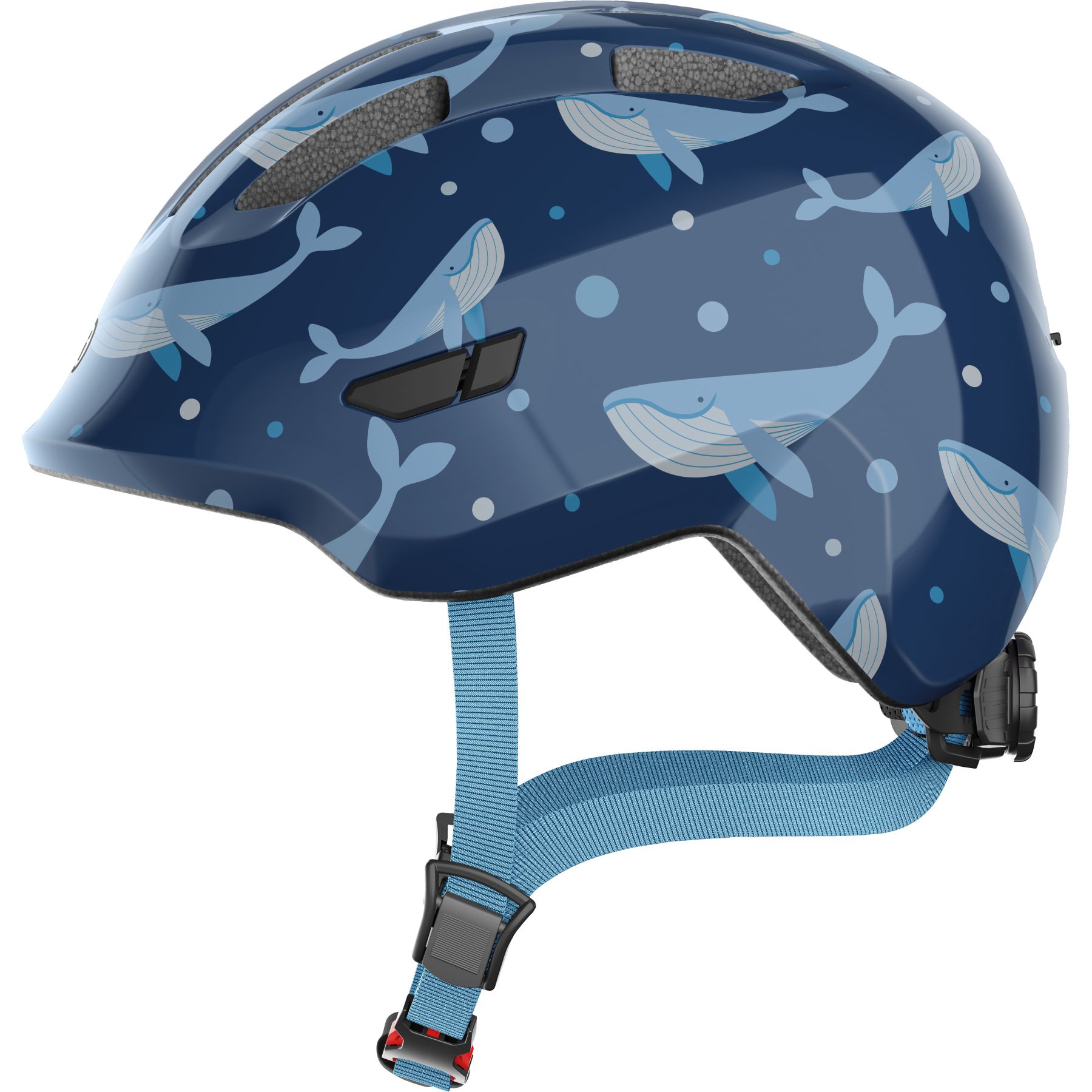 Abus Smiley 3.0, Fahrradhelm, Junior, blue whale