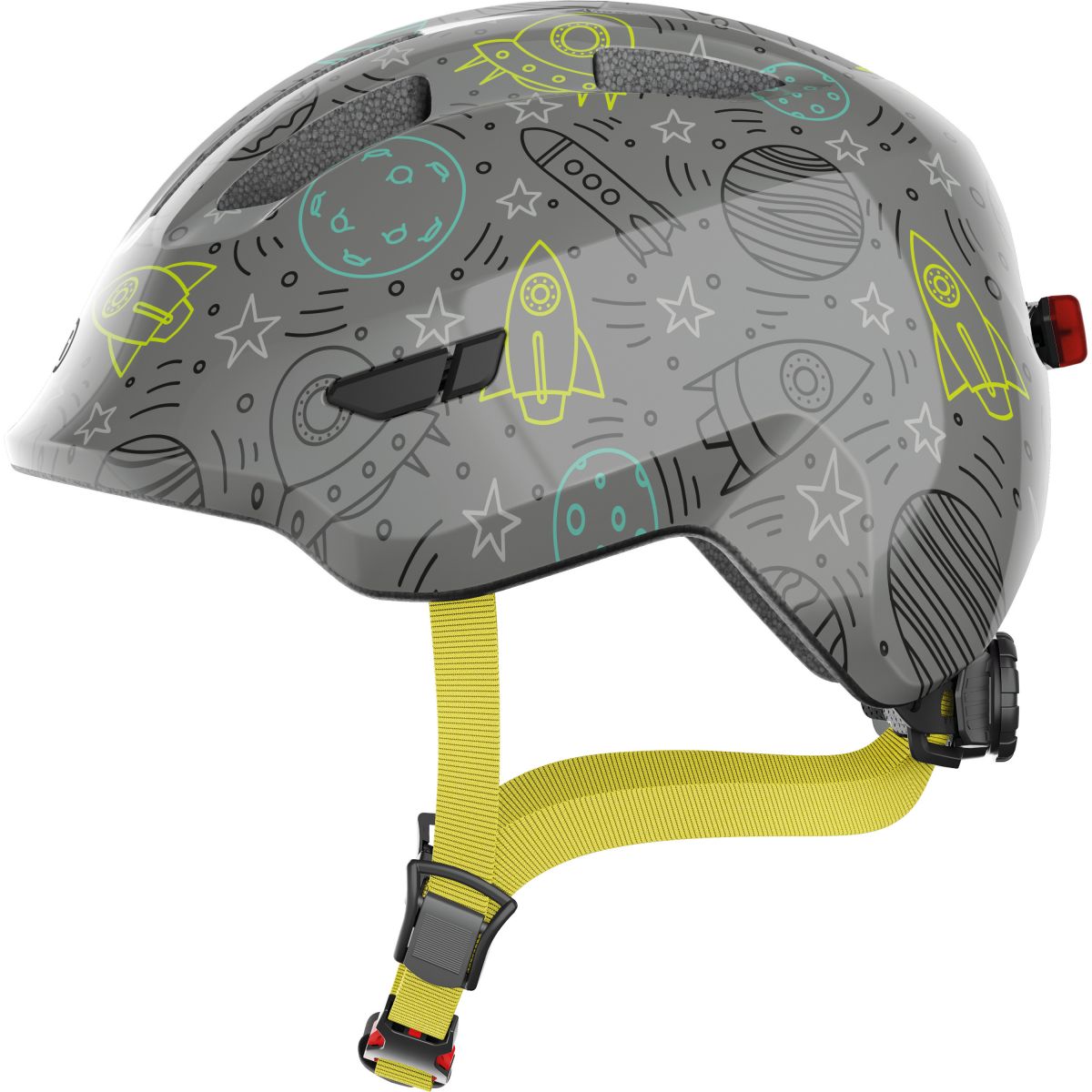 ABUS Smiley 3.0 LED, Fahrradhelm, grau — 2