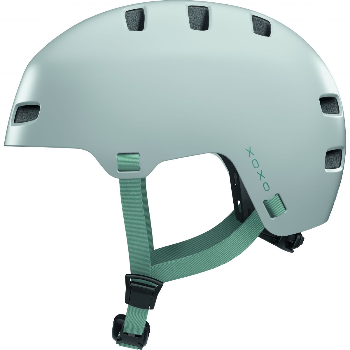 ABUS XOXO, Fahrradhelm, grau — 2