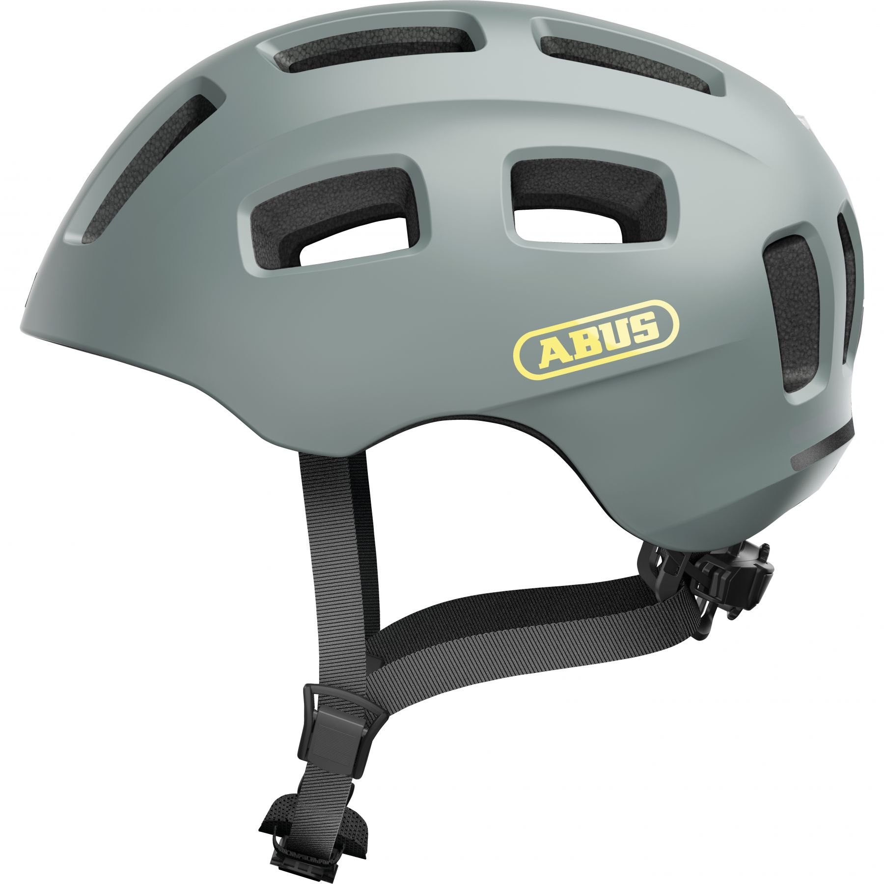 Abus Youn-I 2.0, Fahrradhelm, Junior, hellgrau