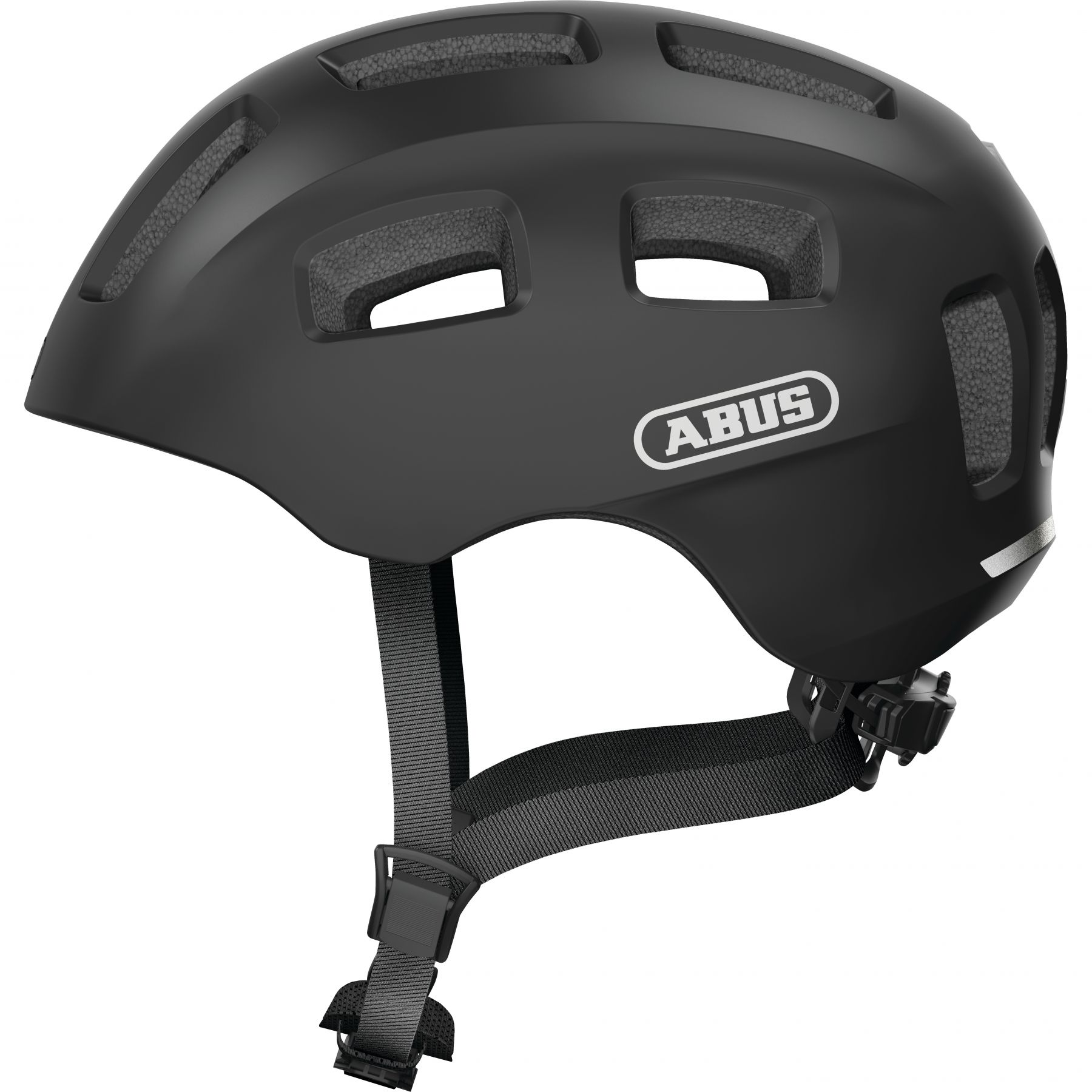 Abus Youn-I 2.0, Fahrradhelm, Junior, matt schwarz