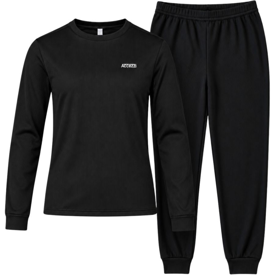 Accezzi Baselayer, Skiunterwäsche, Damen, schwarz