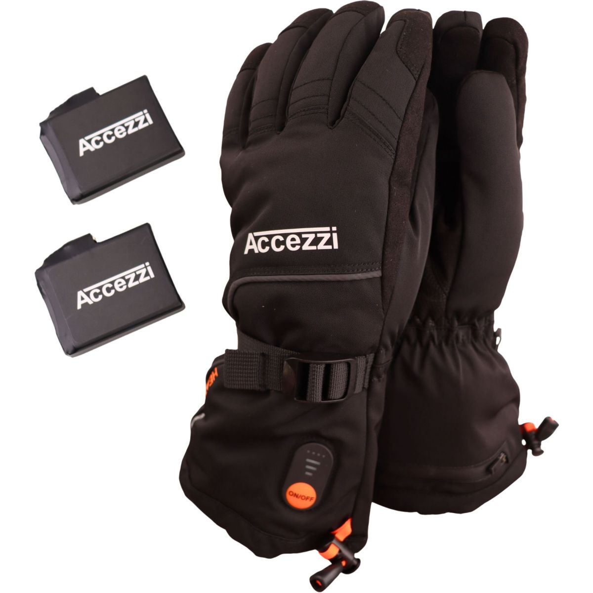 Accezzi Heat Gloves, beheizte Handschuhe, schwarz — 2