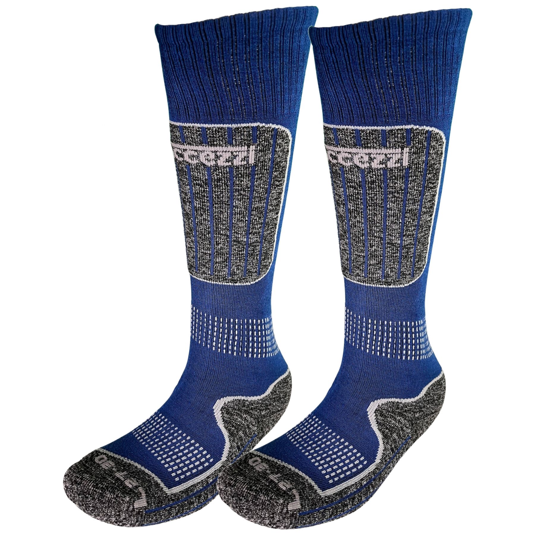 Accezzi Merino 20, Skisocken, 2 Paar, Junior, blau