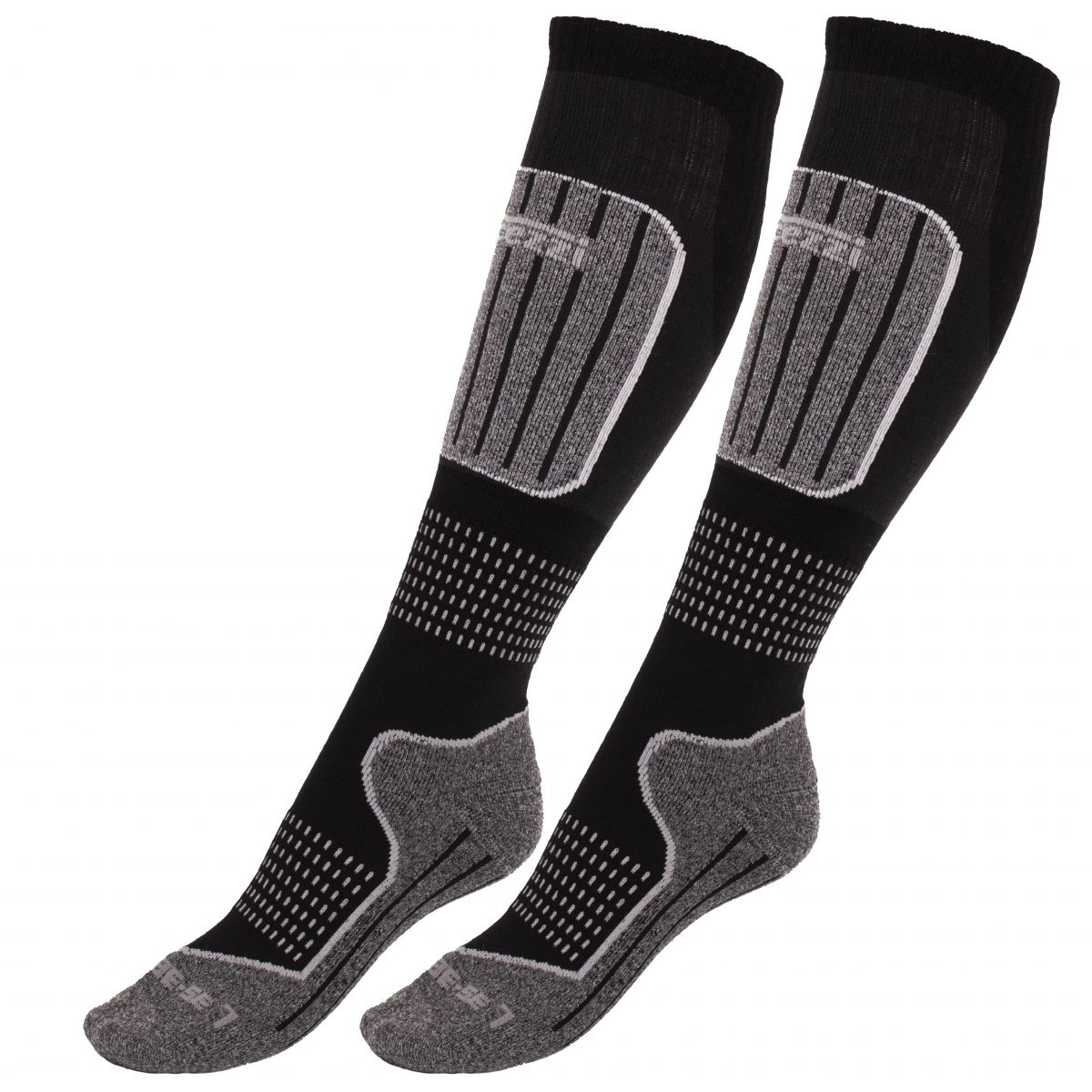 Helios Essential Skiunterwäsche + 2 Paar Accezzi Merino-Socken, schwarz, Junior — 2