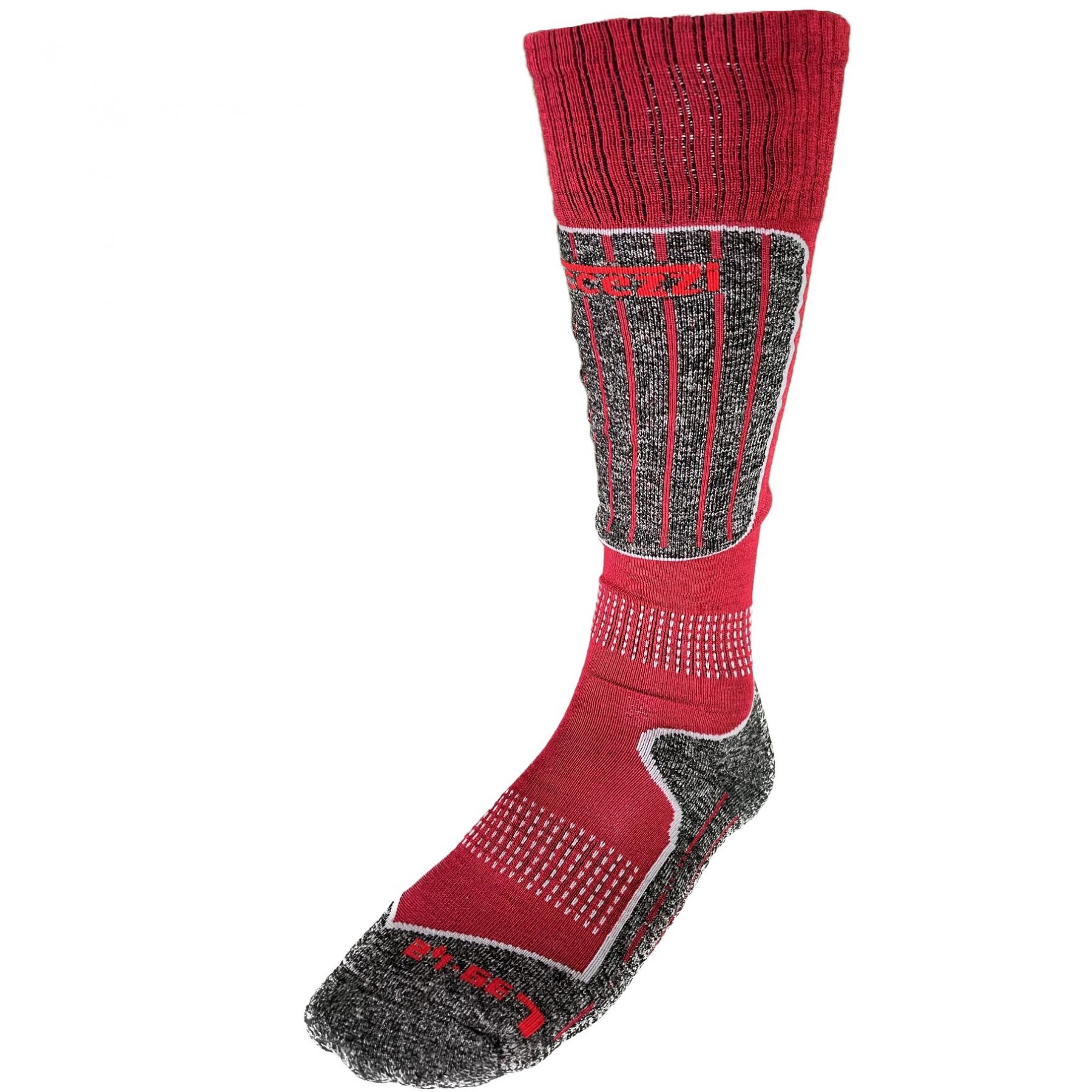 Accezzi Merino 20, Skisocken, rot