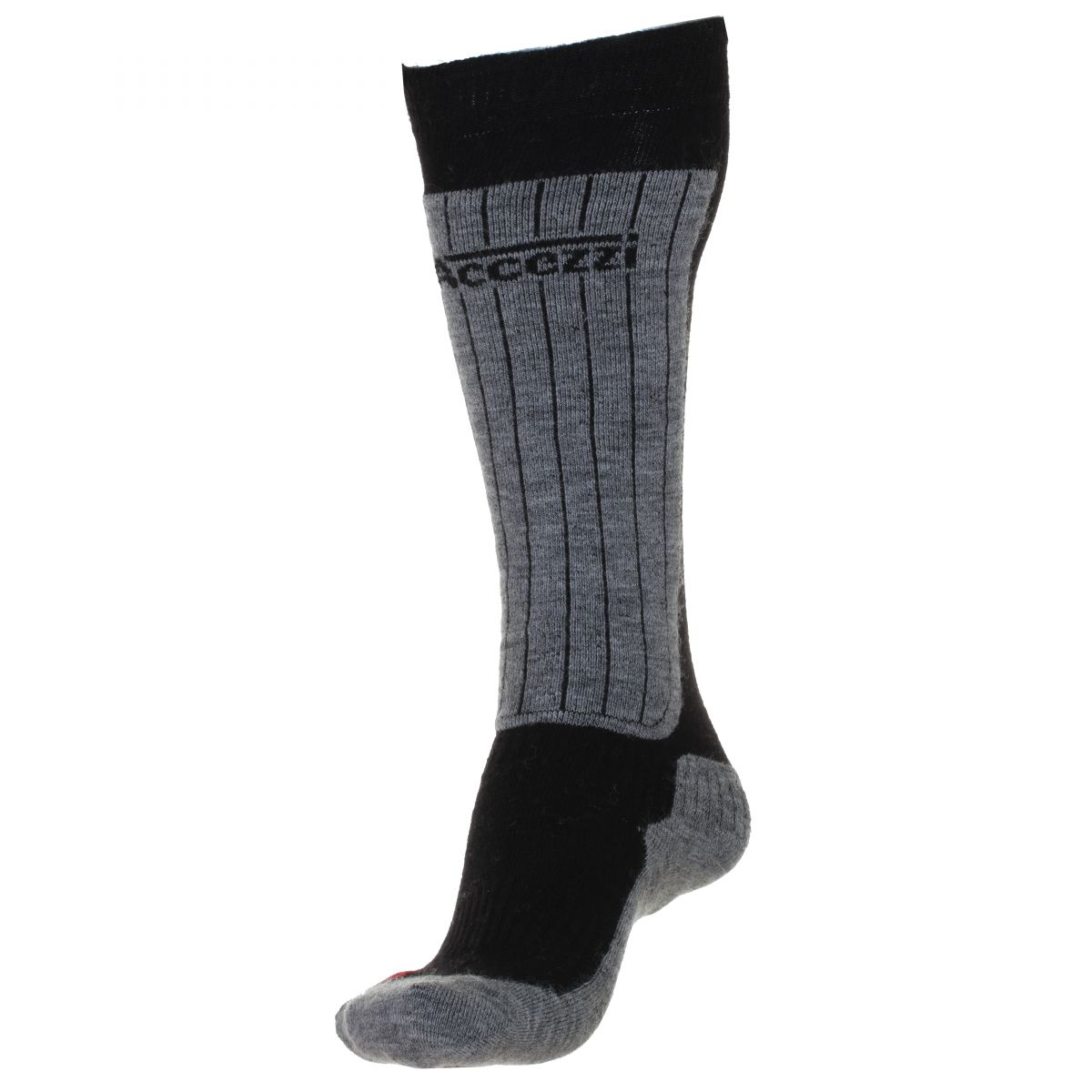 Accezzi Merino 80, Skisocken, schwarz — 2