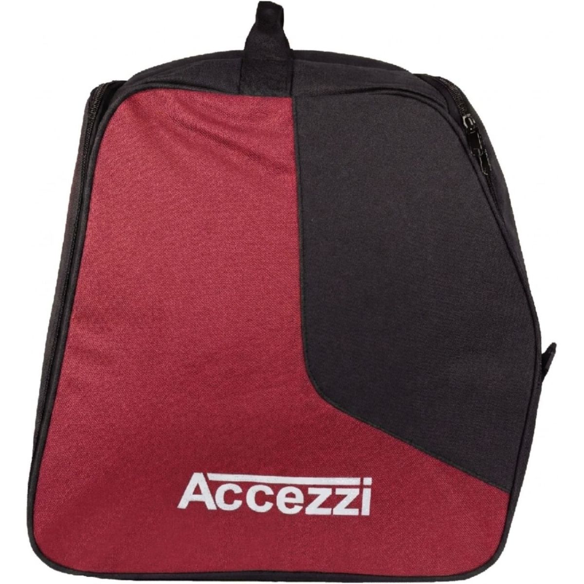 Accezzi Schuh- und Helmtasche, schwarz/rot