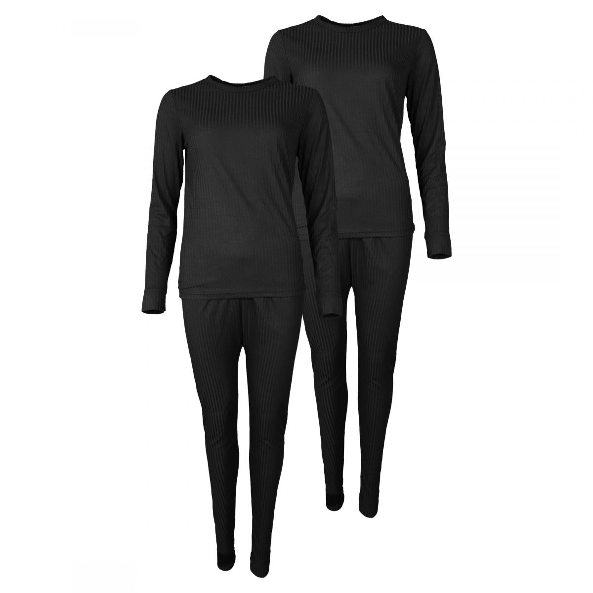 Accezzi Skiunterwäsche, Damen, schwarz, 2 Sets — 2
