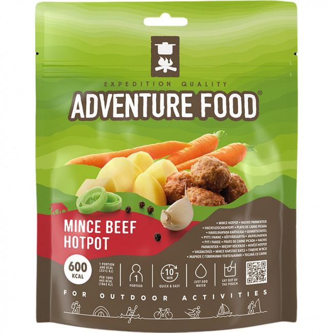 Adventure Food Hackfleisch-Eintopf, gefriergetrocknete Nahrung