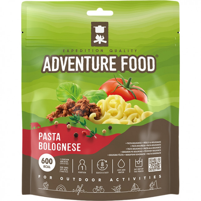 Adventure Food Pasta Bolognese, gefriergetrocknete Nahrung