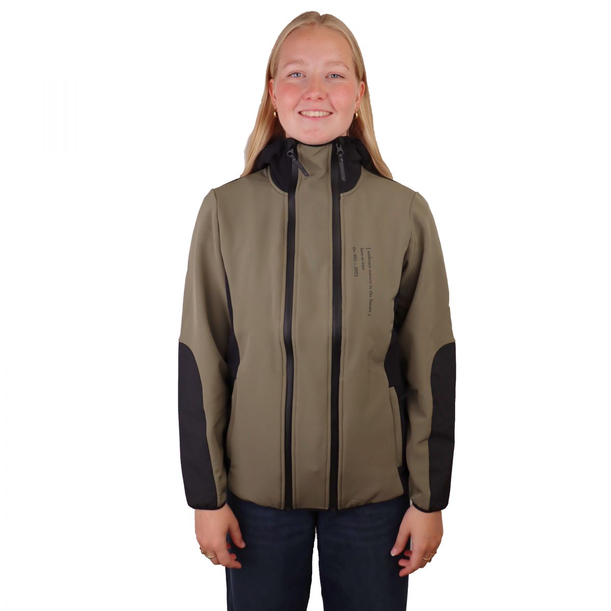 Aeonian the FENIX, Softshelljacke, Damen, grün — 2