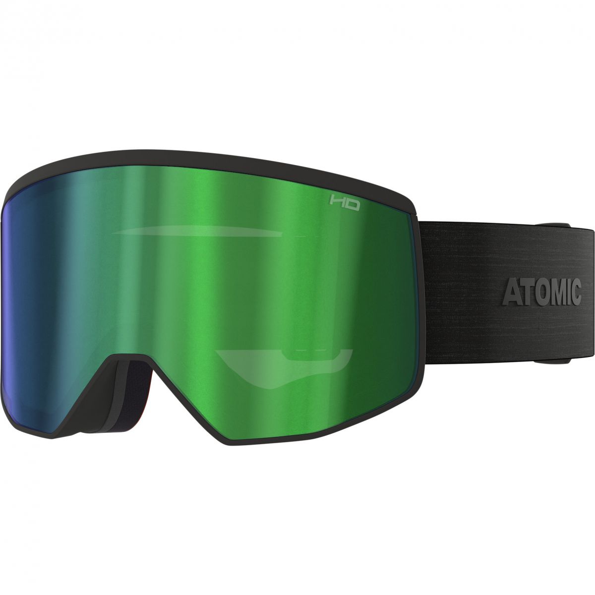 Atomic Four Pro HD, Skibrille, schwarz — 2