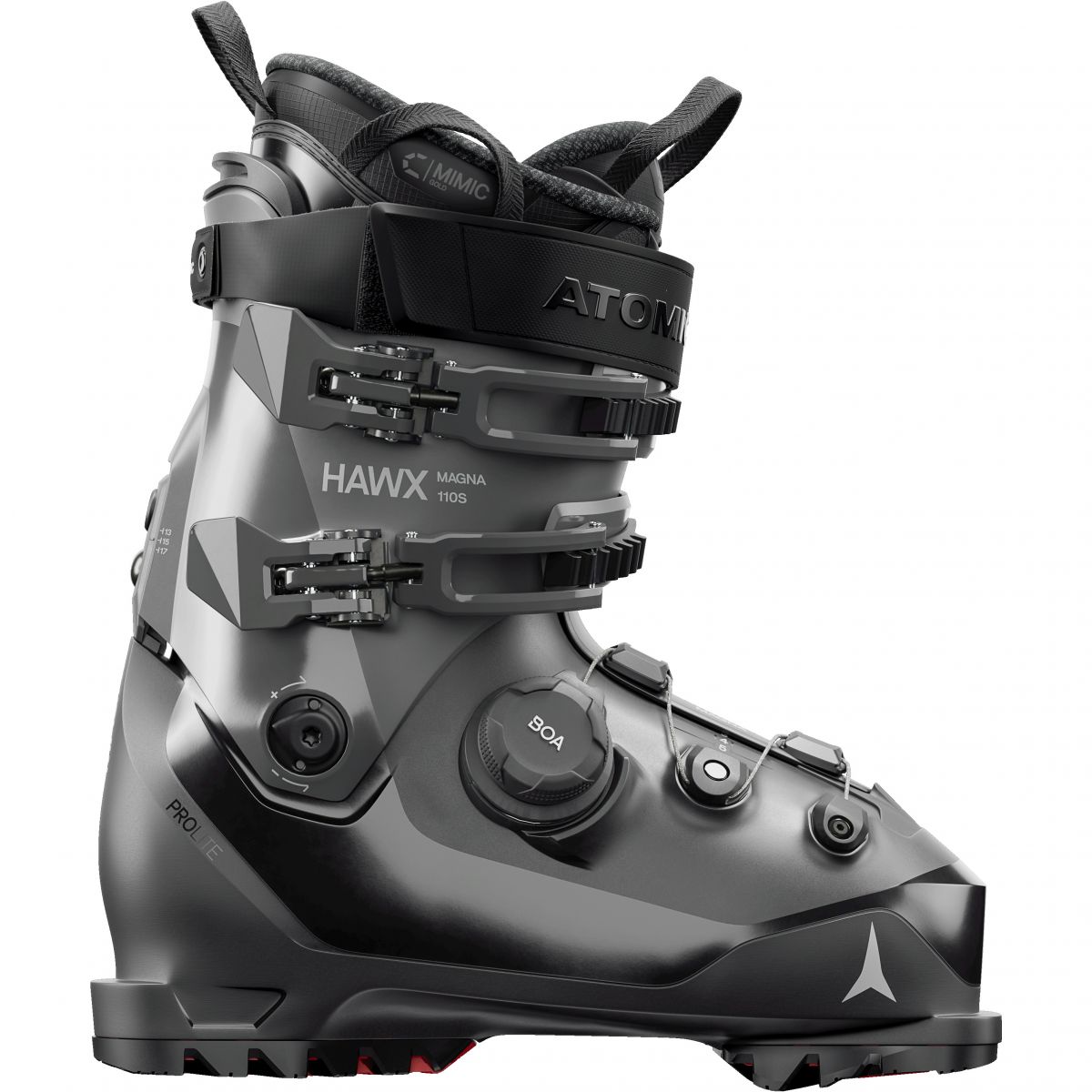 Atomic Hawx magna 110 S BOA, Skischuhe, Herren, schwarz/grau — 2