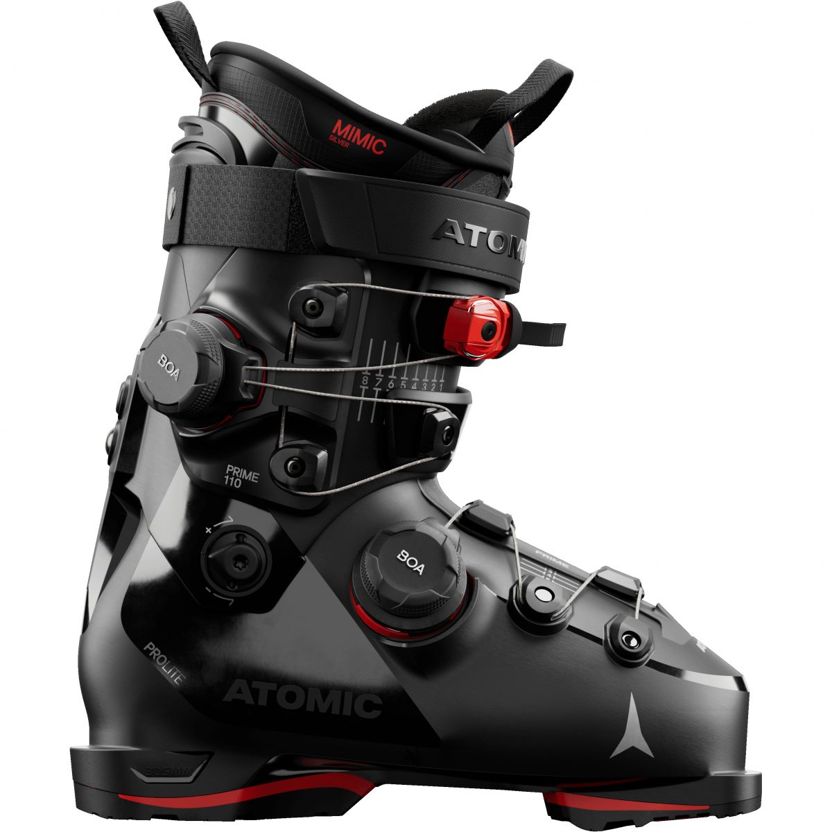 Atomic Hawx prime 110 DUAL BOA, Skischuhe, Herren, schwarz — 2