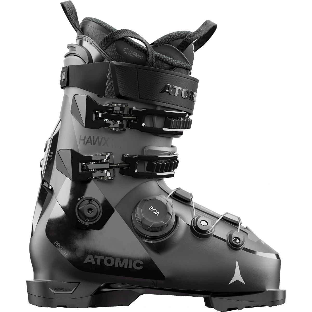 Atomic Hawx prime 110 S BOA, Skischuhe, Herren, grau/schwarz — 2